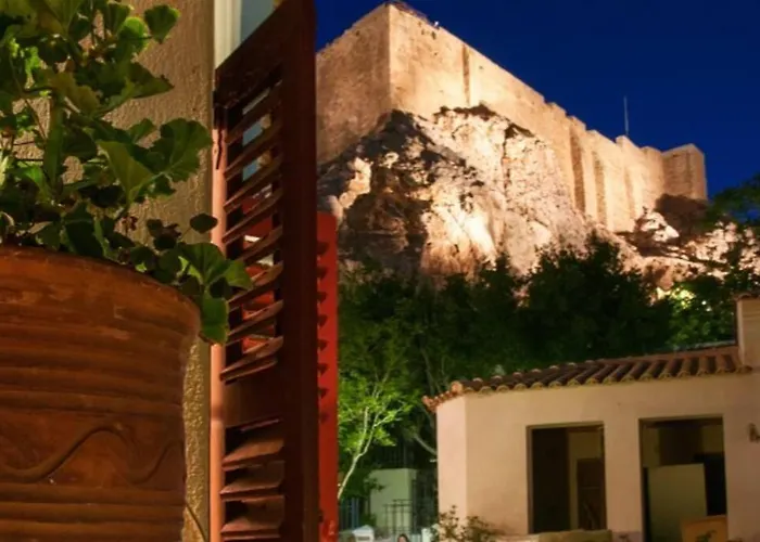 At The Foot Of Acropolis.
